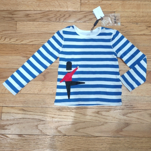 Burberry Other - Burberry striped dancing soldier long steeve tee NWT 3yr
